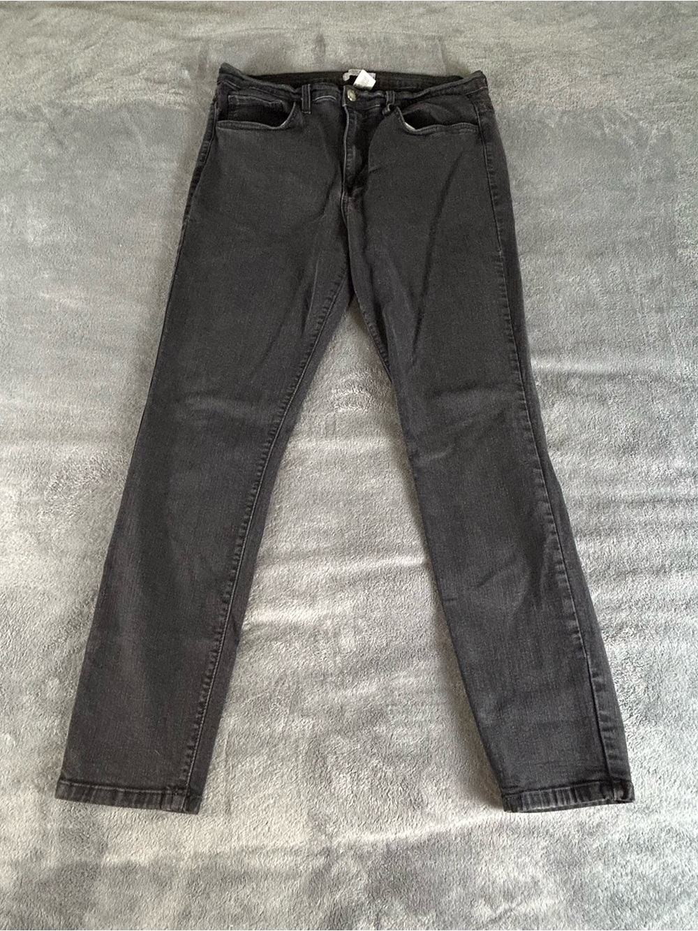 Judy Blue Skinny Jeans Black Denim Womens 1X Hipster Mod EUC